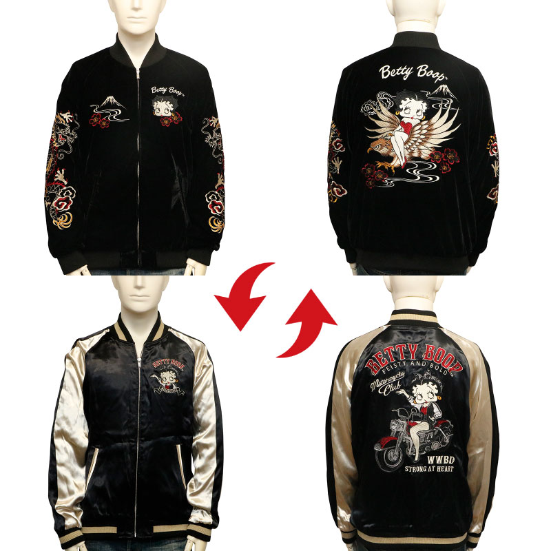 NEVERMIND × BETTY BOOP イーグル × ベティ ＆ バイク × ベティ