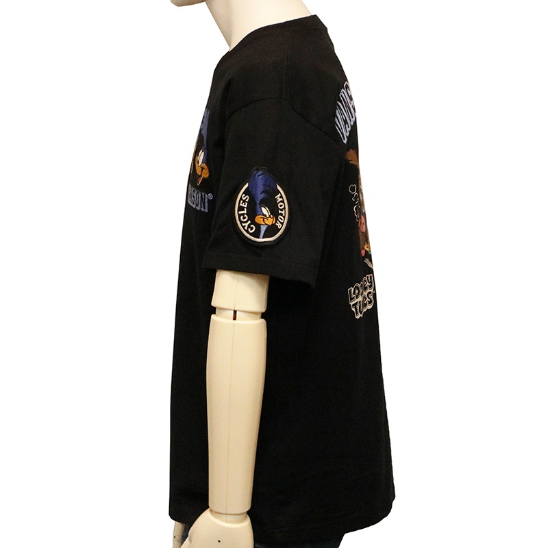 VANSON × LOONEY TUNES ロードランナー × ワイリー・コヨーテ 刺繍