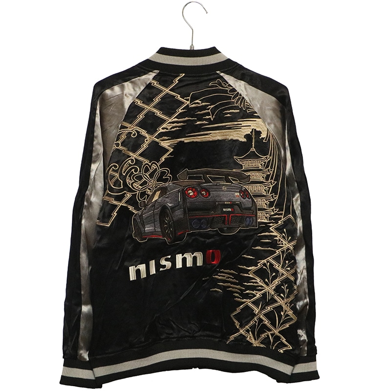 錦 nishiki × 日産 NISSAN NISMO GT-R 刺繍 リバーシブル スカジャン