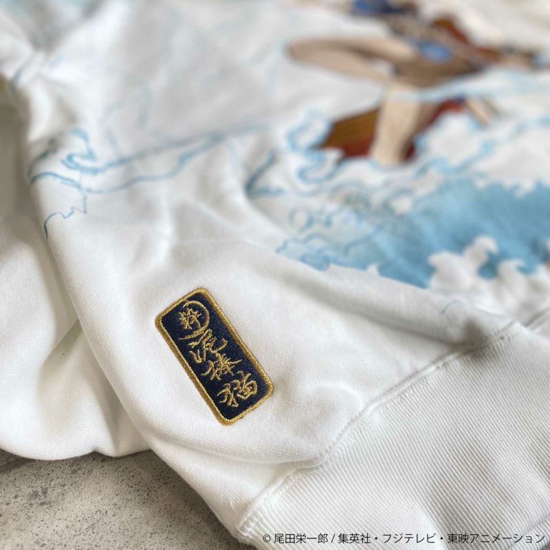 未使用　ナミ　ワンピース　絡繰魂　刺繍　パーカー　L 絡繰魂 からくりだましい × ONE PIECE ワンピース おナミ 刺繍