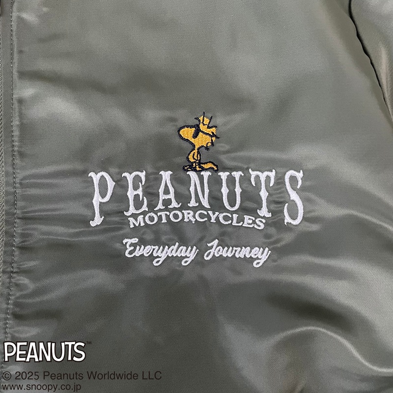 SNOOPY  Flagstaff PEANUTS BIKER MA-1  453005 