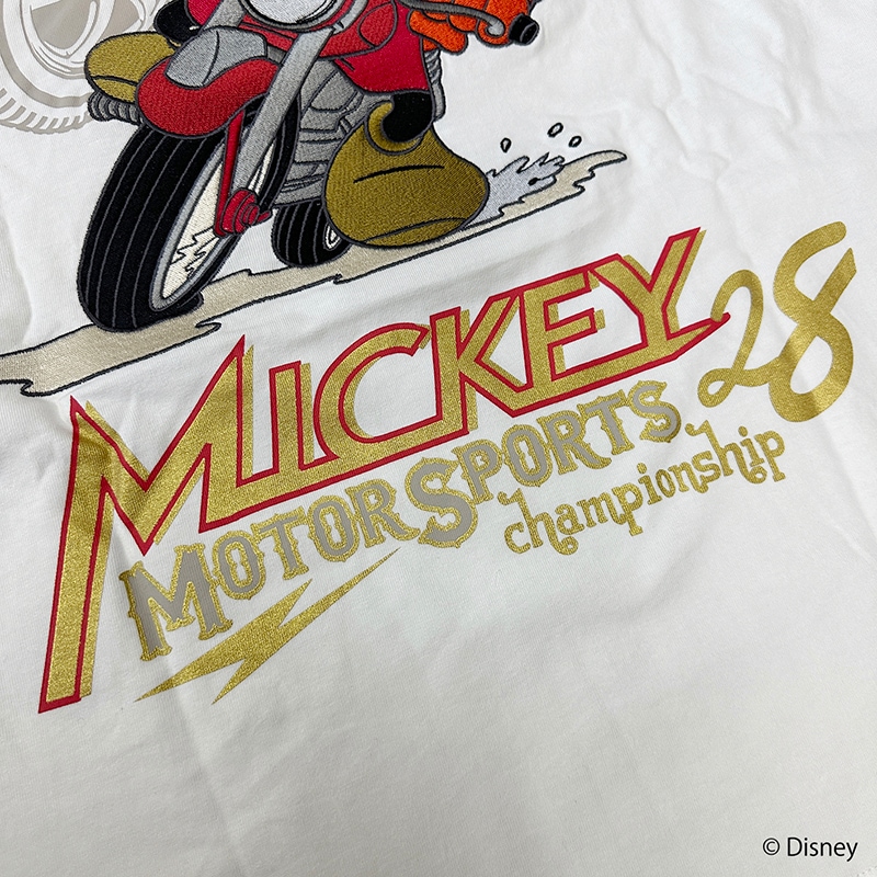 FLAG STAFF フラッグ スタッフ × ミッキーマウス MICKEY レーサー 柄