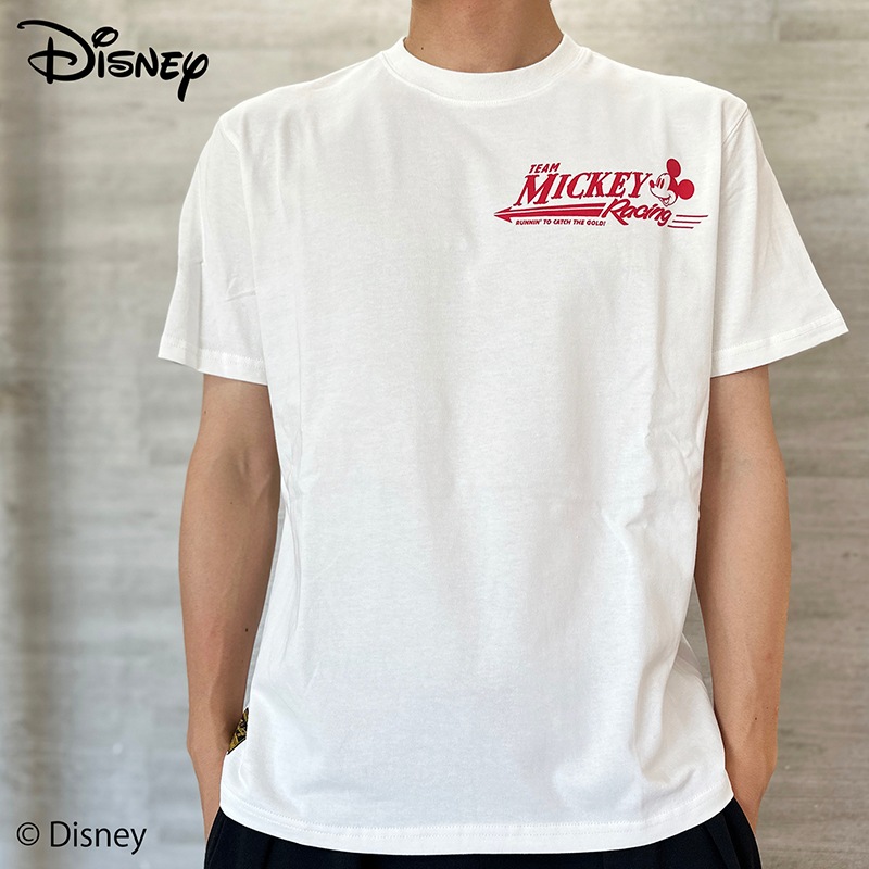 FLAG STAFF フラッグ スタッフ × ミッキーマウス MICKEY レーサー 柄