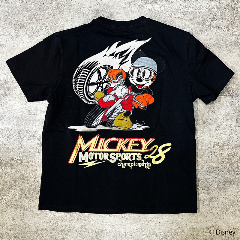 FLAG STAFF フラッグ スタッフ × ミッキーマウス MICKEY レーサー 柄