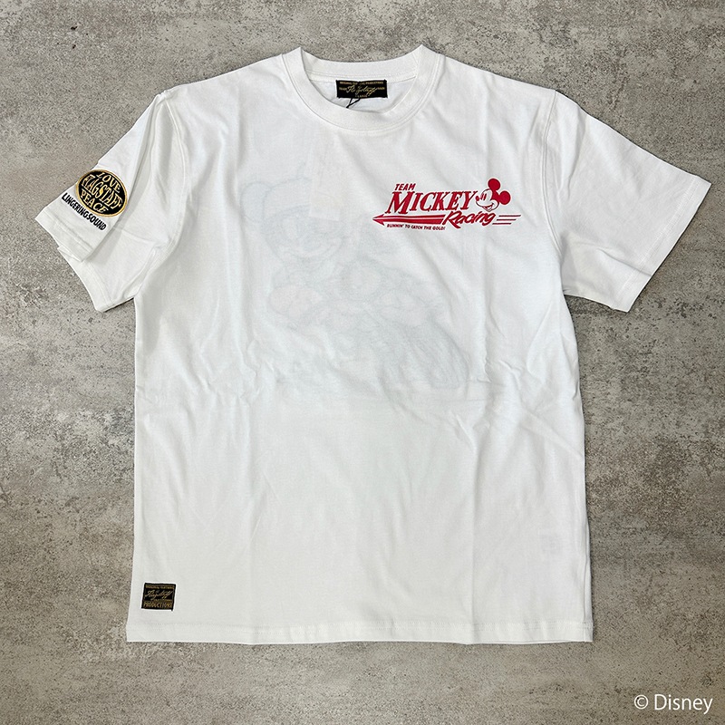 FLAG STAFF フラッグ スタッフ × ミッキーマウス MICKEY レーサー 柄