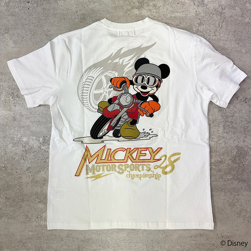 FLAG STAFF フラッグ スタッフ × ミッキーマウス MICKEY レーサー 柄