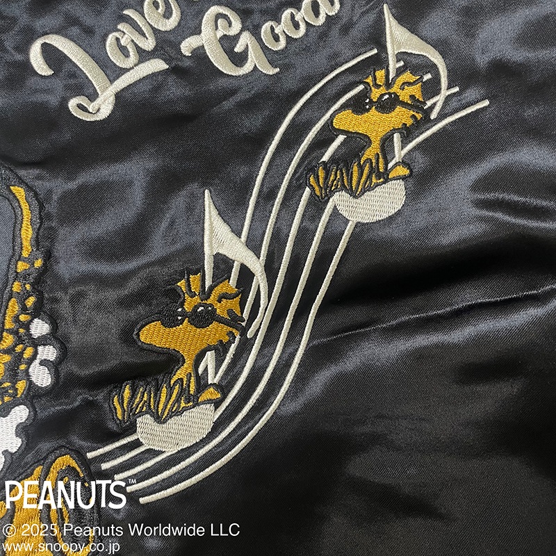 SNOOPY × Flagstaff PEANUTS MOTORCYCLE リバーシブル スカジャン