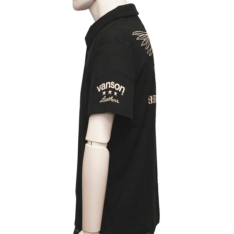 VANSON バンソン／半袖 ポロシャツ VANSON バンソン ポロシャツ 半袖