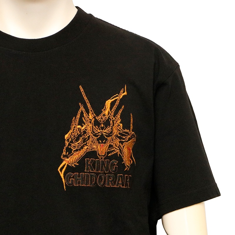 キングギドラ 刺繍 半袖Tシャツ （ GZL-2504 ） | コラボデザイン
