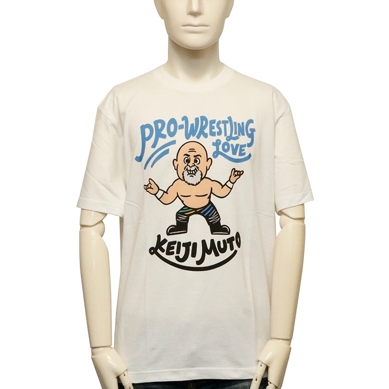 本人着用品】武藤敬司 サイン入り Tシャツ 全日本プロレス