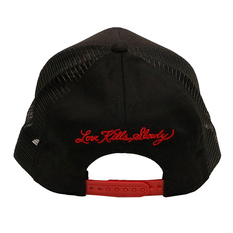 ED HARDY エドハーディー タイガー タトゥー 刺繍 メッシュキャップ