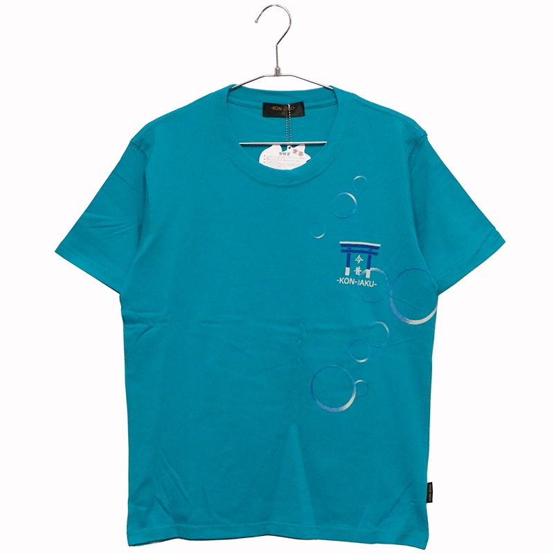 今昔 KON-JAKU クラゲ遊泳 和柄 半袖Tシャツ （ KJ-26013