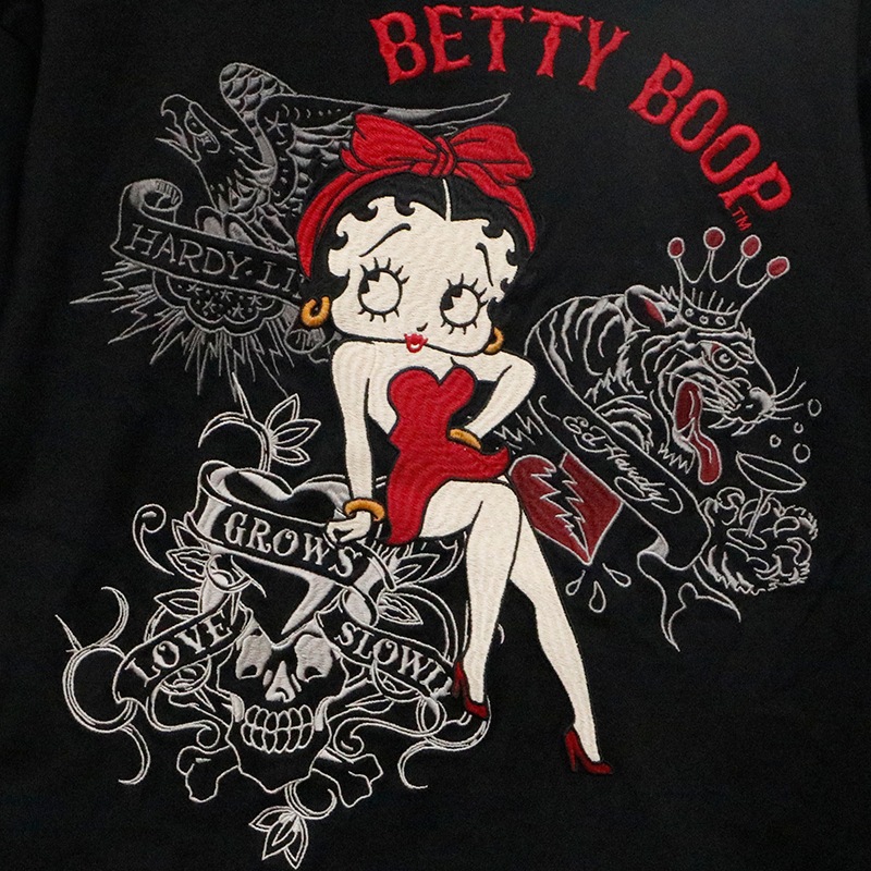ED HARDY �� BETTY BOOP �٥ƥ��֡��� �ɽ� ŷ�� Ĺµ T����ġ� BED-2507 ��