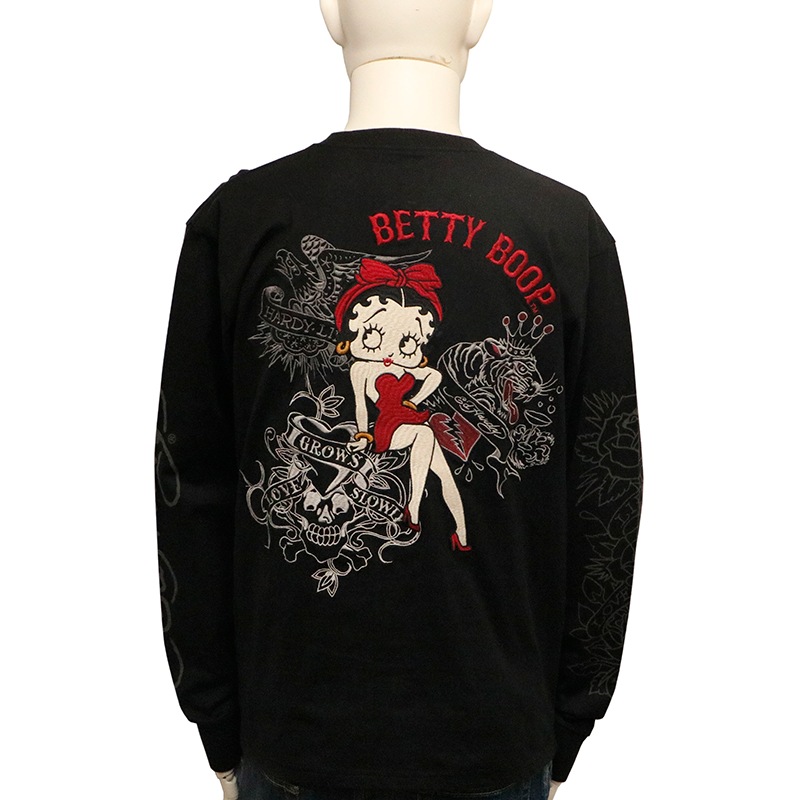ED HARDY �� BETTY BOOP �٥ƥ��֡��� �ɽ� ŷ�� Ĺµ T����ġ� BED-2507 ��