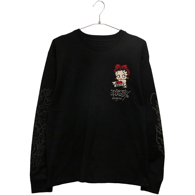 ED HARDY �� BETTY BOOP �٥ƥ��֡��� �ɽ� ŷ�� Ĺµ T����ġ� BED-2507 ��