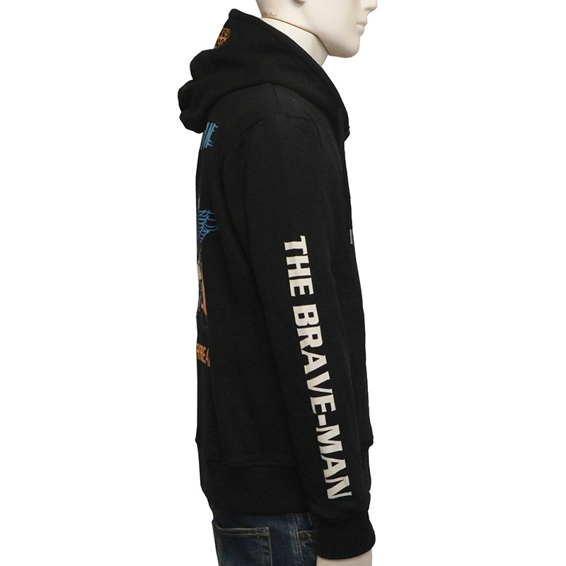 LOONEY TUNES x BOSS パーカー ブラック BOSS Black x Looney Tunes Embroidered Cotton Hoodie | TheHut.com
