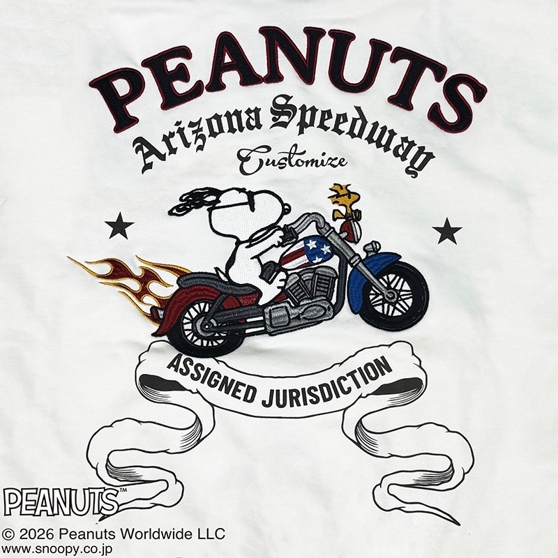 SNOOPY �� FLAG STAFF PEANUTS BIKE Ĺµ ZIP UP �ѡ����� �� 463035 ��