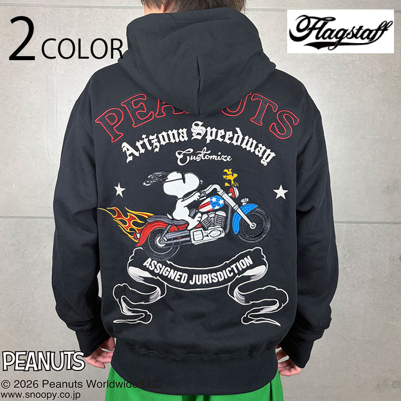SNOOPY �� FLAG STAFF PEANUTS BIKE Ĺµ ZIP UP �ѡ����� �� 463035 ��