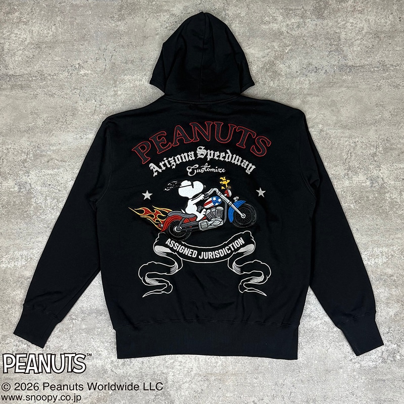 SNOOPY �� FLAG STAFF PEANUTS BIKE Ĺµ ZIP UP �ѡ����� �� 463035 ��