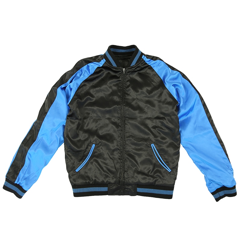 花旅楽団/ハナタビガクダン 抱きつき髑髏 刺繍 和柄スカジャン（SSJ