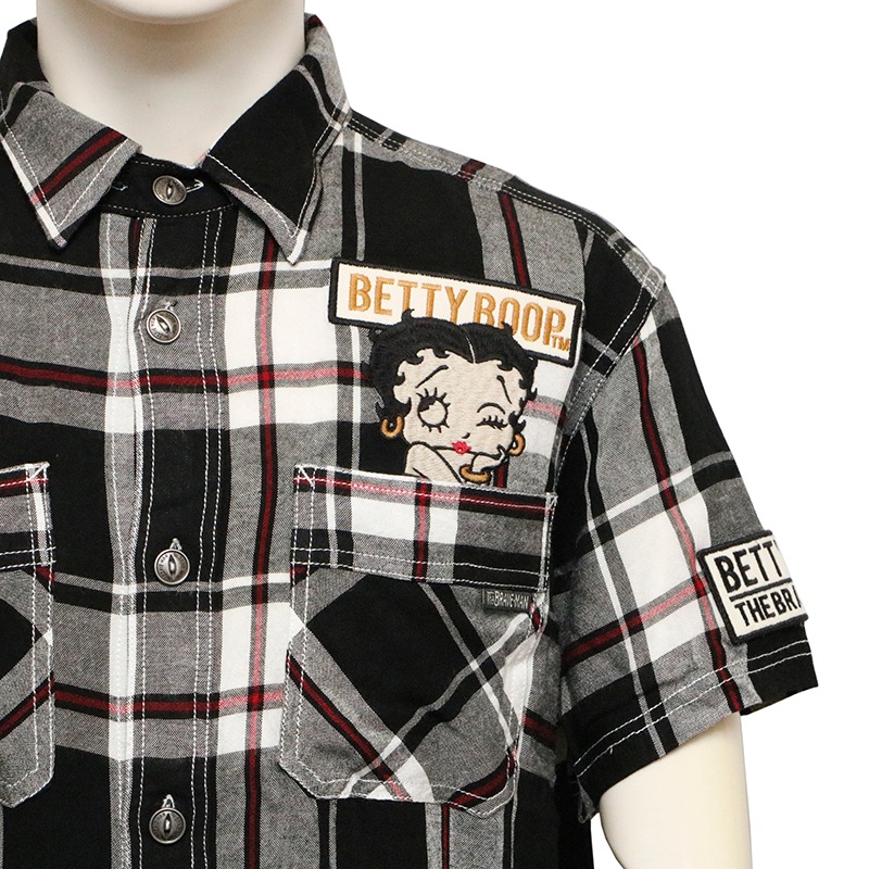 THE BRAVEMAN��BETTY BOOP �Х��� �� �٥ƥ� �� �ɽ� Ⱦµ �����å� ����� �� BBB-2521 ��
