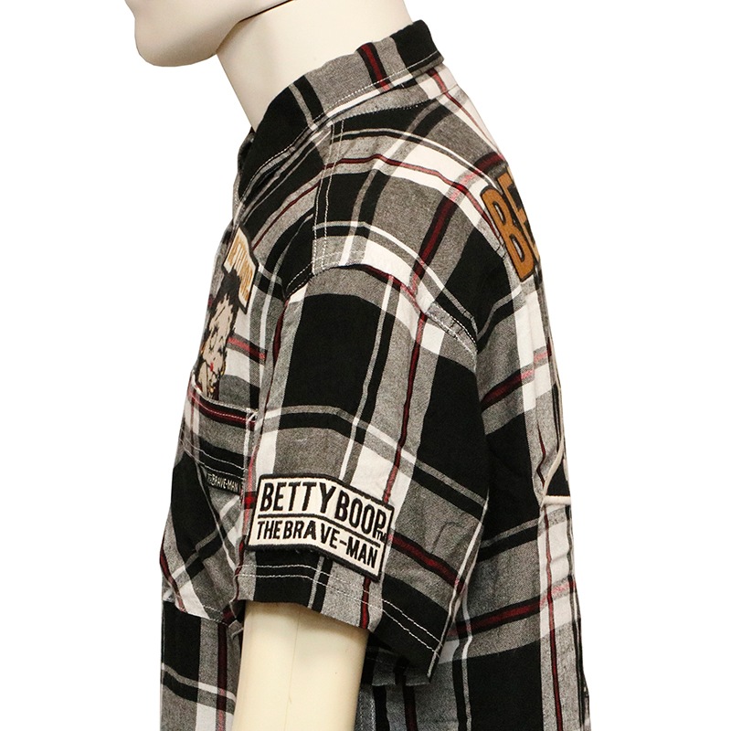 THE BRAVEMAN��BETTY BOOP �Х��� �� �٥ƥ� �� �ɽ� Ⱦµ �����å� ����� �� BBB-2521 ��
