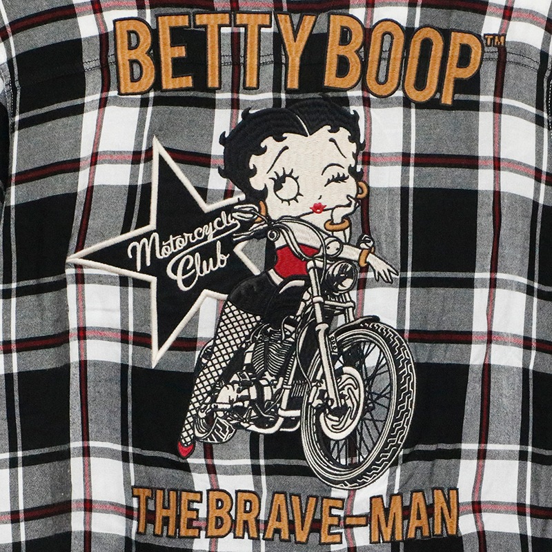 THE BRAVEMAN��BETTY BOOP �Х��� �� �٥ƥ� �� �ɽ� Ⱦµ �����å� ����� �� BBB-2521 ��