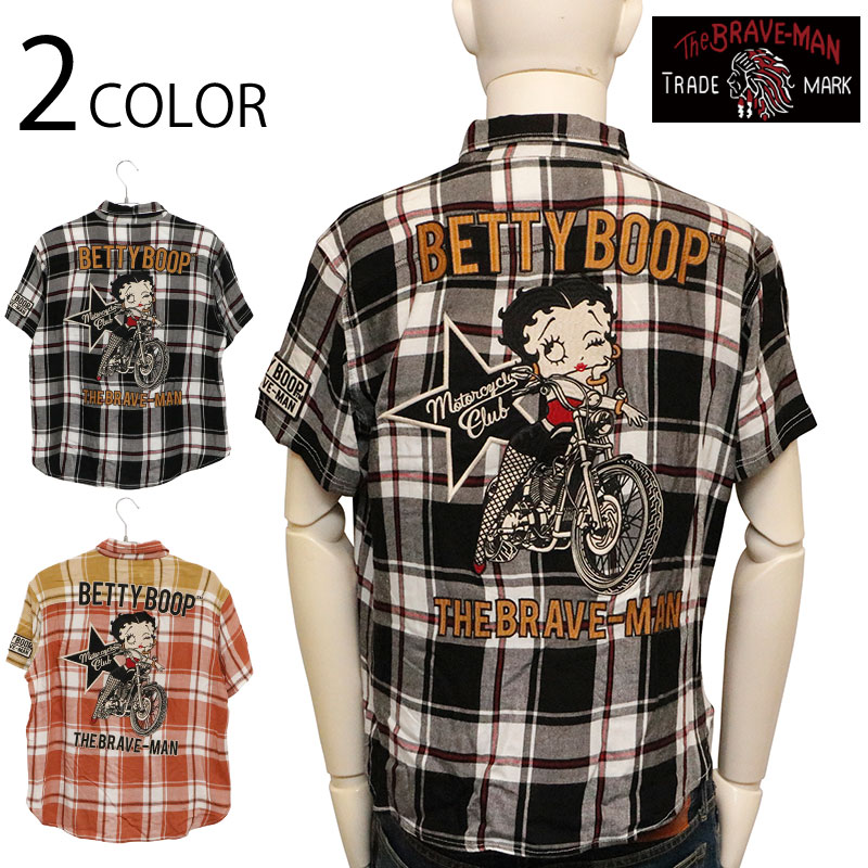 THE BRAVEMAN��BETTY BOOP �Х��� �� �٥ƥ� �� �ɽ� Ⱦµ �����å� ����� �� BBB-2521 ��