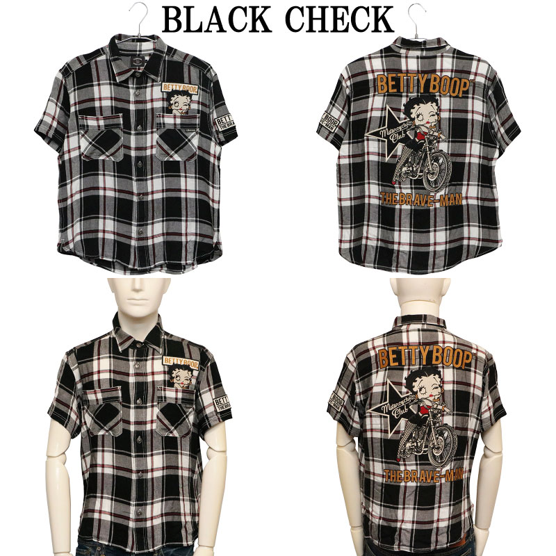 THE BRAVEMAN��BETTY BOOP �Х��� �� �٥ƥ� �� �ɽ� Ⱦµ �����å� ����� �� BBB-2521 ��