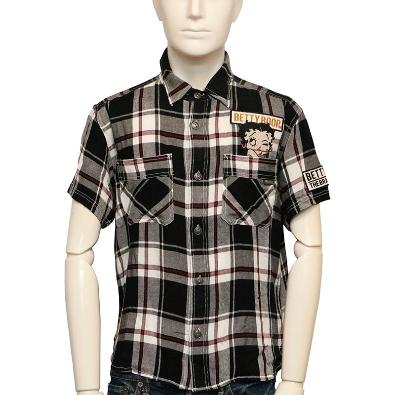 THE BRAVEMAN��BETTY BOOP �Х��� �� �٥ƥ� �� �ɽ� Ⱦµ �����å� ����� �� BBB-2521 ��