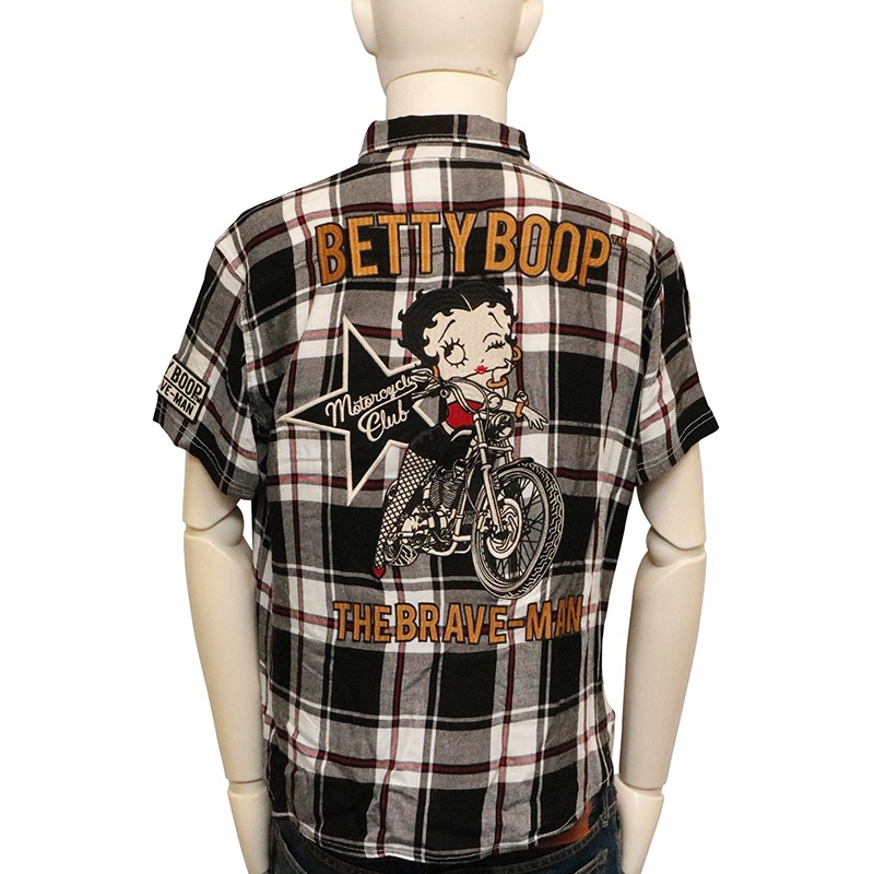 THE BRAVEMAN��BETTY BOOP �Х��� �� �٥ƥ� �� �ɽ� Ⱦµ �����å� ����� �� BBB-2521 ��