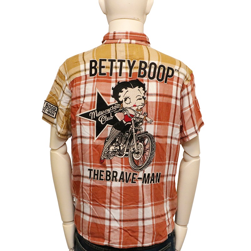 THE BRAVEMAN��BETTY BOOP �Х��� �� �٥ƥ� �� �ɽ� Ⱦµ �����å� ����� �� BBB-2521 ��