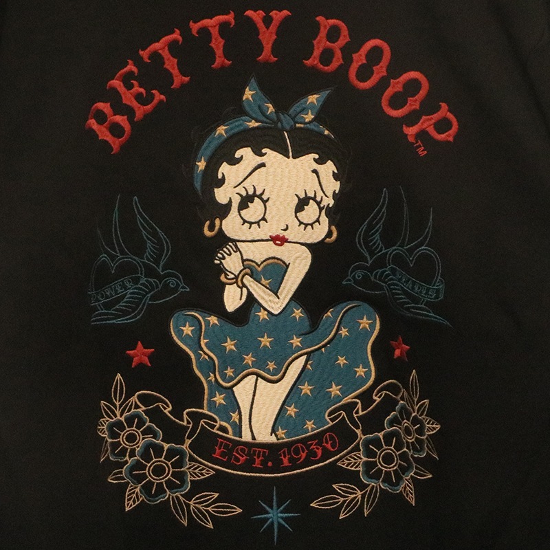 NEVERMIND �� BETTY BOOP ������ɥ������륿�ȥ����٥ƥ� �� �ɽ� ΢�� FULL ZIP Ĺµ�ѡ����� �� BBN-2648 ��