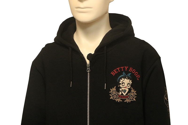 NEVERMIND �� BETTY BOOP ������ɥ������륿�ȥ����٥ƥ� �� �ɽ� ΢�� FULL ZIP Ĺµ�ѡ����� �� BBN-2648 ��