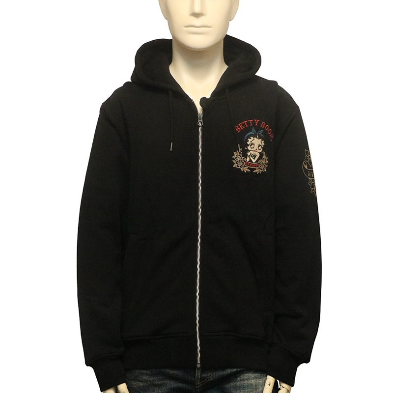 NEVERMIND �� BETTY BOOP ������ɥ������륿�ȥ����٥ƥ� �� �ɽ� ΢�� FULL ZIP Ĺµ�ѡ����� �� BBN-2648 ��