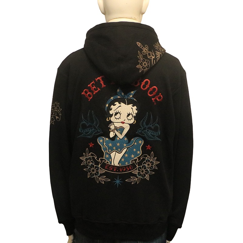 NEVERMIND �� BETTY BOOP ������ɥ������륿�ȥ����٥ƥ� �� �ɽ� ΢�� FULL ZIP Ĺµ�ѡ����� �� BBN-2648 ��