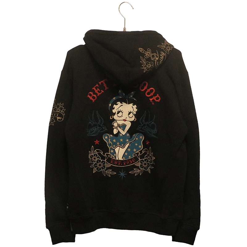 NEVERMIND �� BETTY BOOP ������ɥ������륿�ȥ����٥ƥ� �� �ɽ� ΢�� FULL ZIP Ĺµ�ѡ����� �� BBN-2648 ��