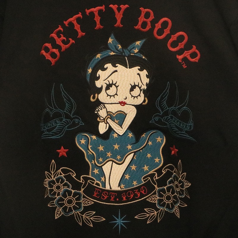 NEVERMIND �� BETTY BOOP ������ɥ������륿�ȥ����٥ƥ� �� �ɽ� ΢�� FULL ZIP Ĺµ�ѡ����� �� BBN-2648 ��