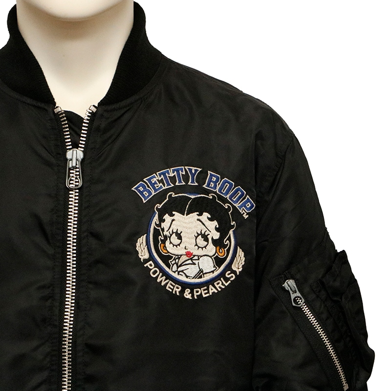 NEVERMIND �� BETTY BOOP ������ �٥ƥ��֡��� �� �ɽ� MA-1 �ե饤�ȥ��㥱�å� �� BBN-2526 ��