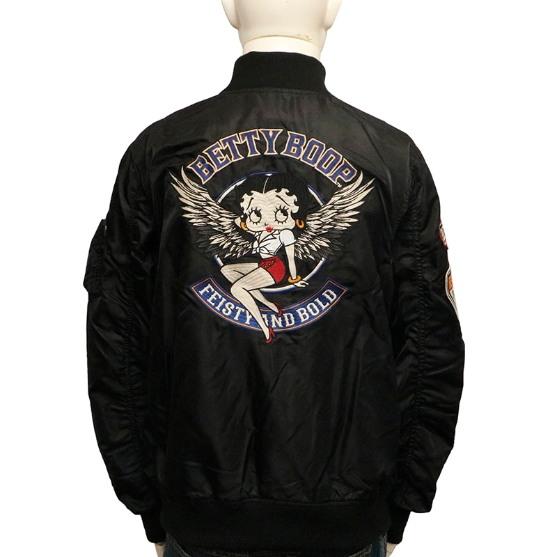 NEVERMIND �� BETTY BOOP ������ �٥ƥ��֡��� �� �ɽ� MA-1 �ե饤�ȥ��㥱�å� �� BBN-2526 ��