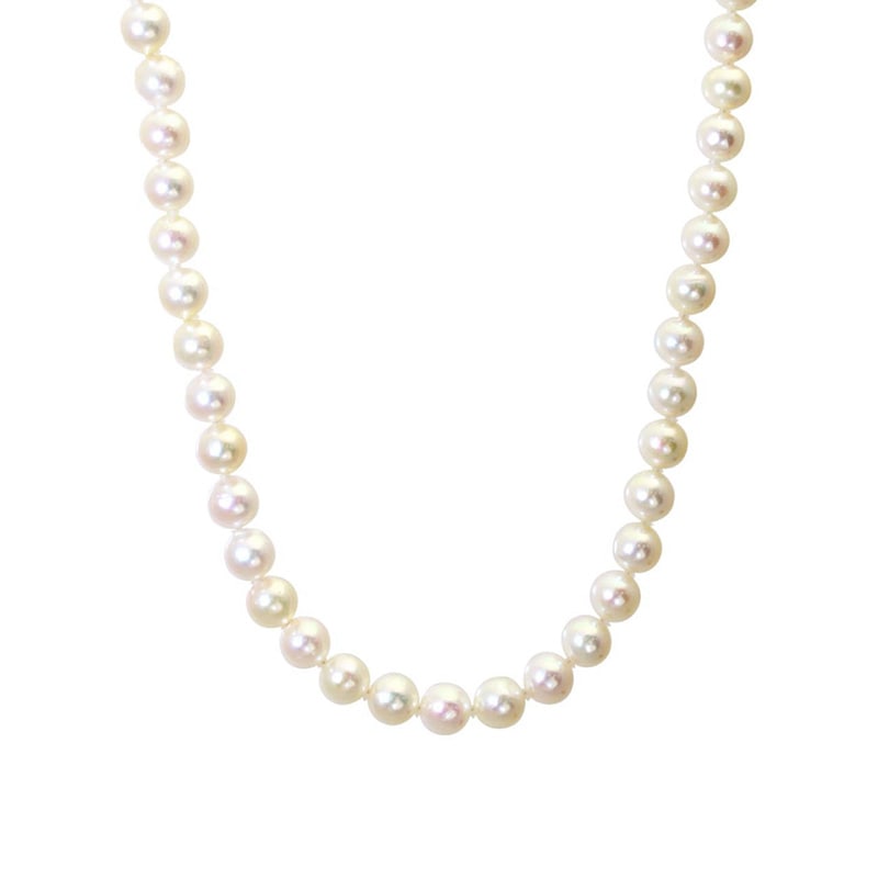 花珠あこや 本真珠 連ネックレス 42cm 桐箱付 JGL花珠鑑別書付（7.0