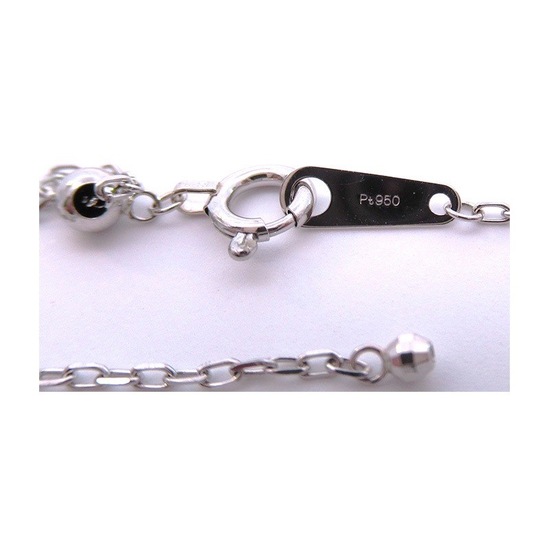 最高のカラーグレード・Dカラーダイヤモンド Pt950 0.3ct ペンダント