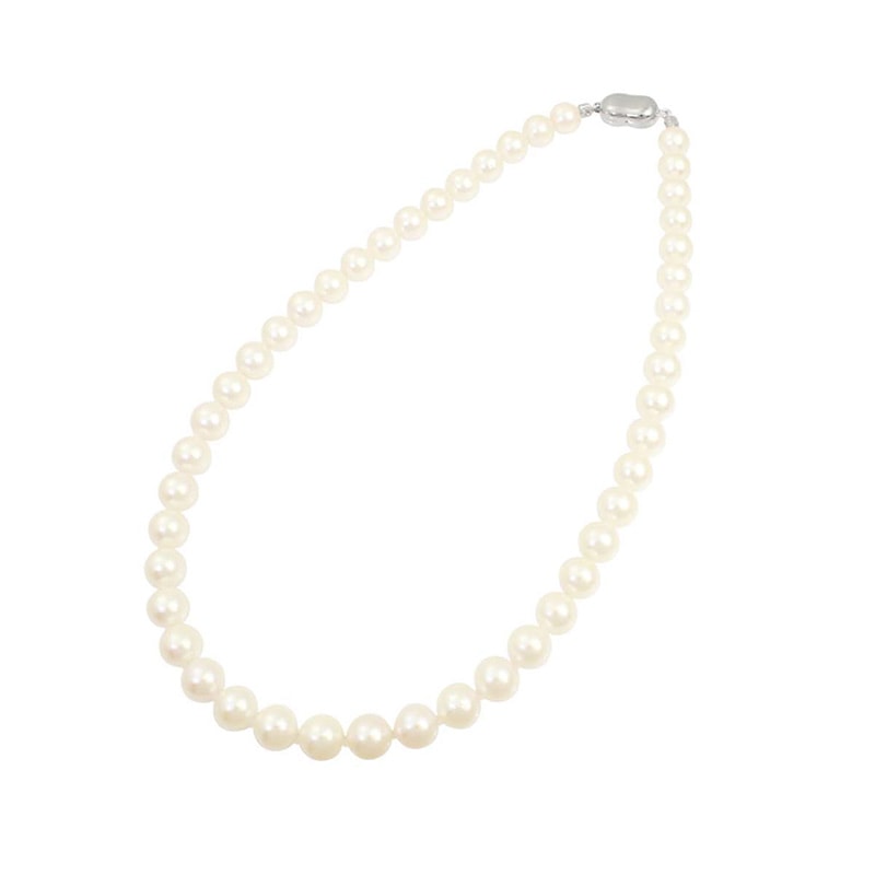 花珠あこや 本真珠 連ネックレス 42cm 桐箱付 JGL花珠鑑別書付（7.0