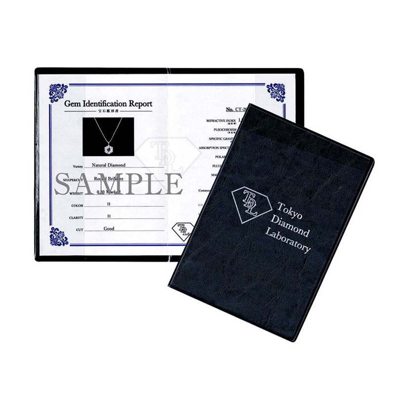 PT ŷ����������� �������  H/I1/GD 6���� �ץ���ʥͥå��쥹 (0.3ct��0.5ct����γ1ct)