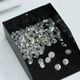 PT ŷ����������� �������  H/I1/GD 6���� �ץ���ʥͥå��쥹 (0.3ct��0.5ct����γ1ct)