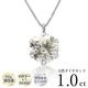 PT ŷ����������� �������  H/I1/GD 6���� �ץ���ʥͥå��쥹 (0.3ct��0.5ct����γ1ct)