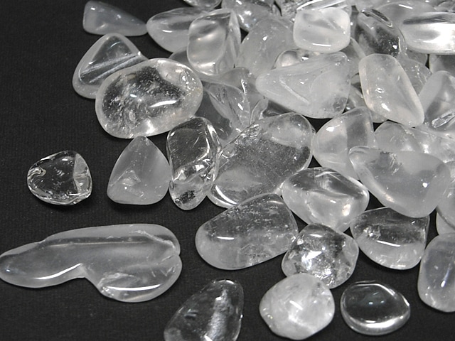 水晶 タンブル 約10～20mm 約1kg | 天然石 連,水晶（クォーツ