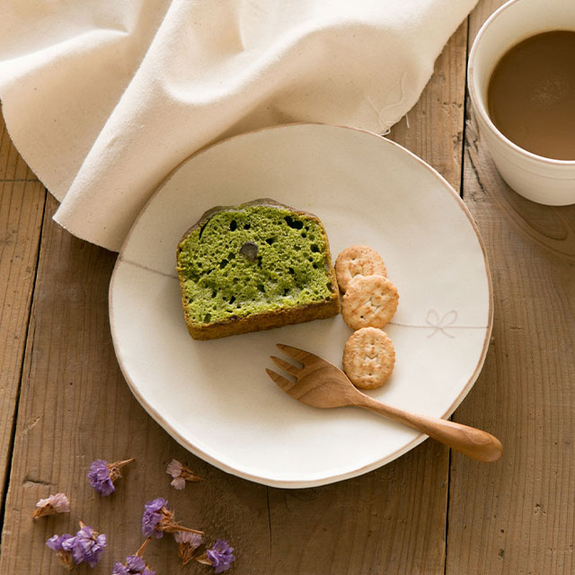【完売】ケーキ皿 むすび