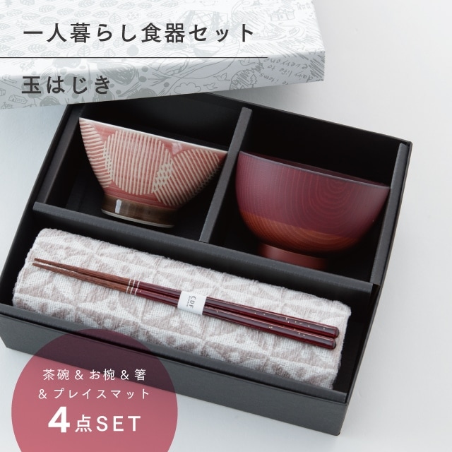 玉はじき 一人暮らし食器セット ネイビー | ストアおすすめ商品