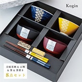 【完売】こぎん夫婦膳&箸置きギフトセット
